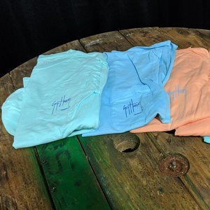 3 Guy Harvey and 2 Southern Marsh Shirts (medium)